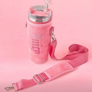 Juicy Couture Pink Tumbler With Strap